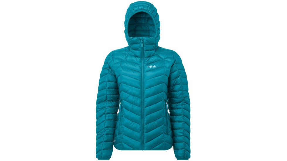 Rab Nimbus Jacket - Women's, Serenity/Atlantis, Extra Small, QIO-39-SE-08