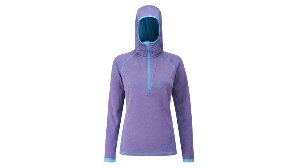 DEMO, Rab Womens Nucleus Hoody, Nightshade, 10, QFA-84-NI-10-DEMO