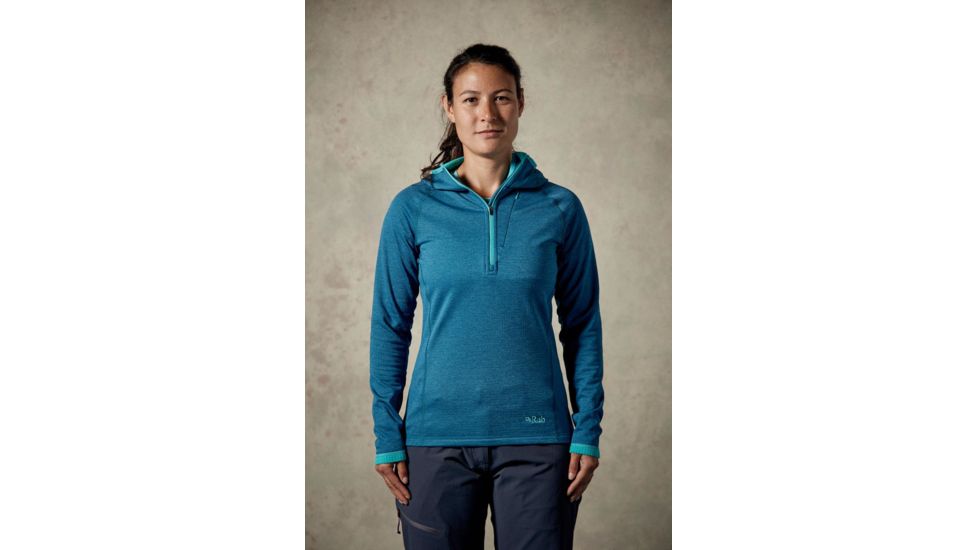Rab Nucleus Hoody - Womens, Blazon, 16, QFA-84-BZ-16
