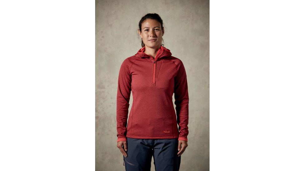 Rab Nucleus Hoody - Womens, Rococco, 16, QFA-84-RO-16