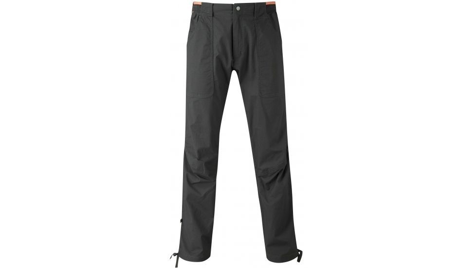 Rab Oblique Pants - Mens, Anthracite, Large/34 Waist, QFU-14-AN-L