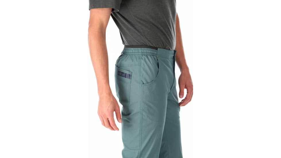 Rab Oblique Pants - Mens, Green Dusk, 36, Regular, QFV-31-GRD-36-RG