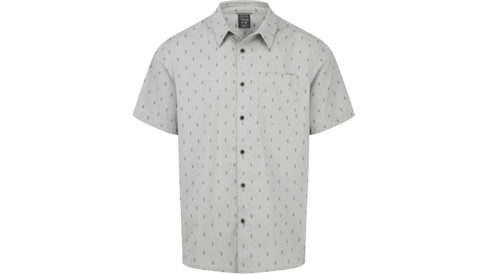 Rab Offgrid Shirt - Men's, Light Zinc, Small, QCB-98-LZN-SML
