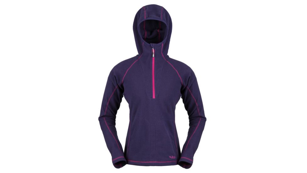 DEMO, Rab Womens Orbit Hoodie, Amethyst, 8, QFA-48-AM-08-DEMO