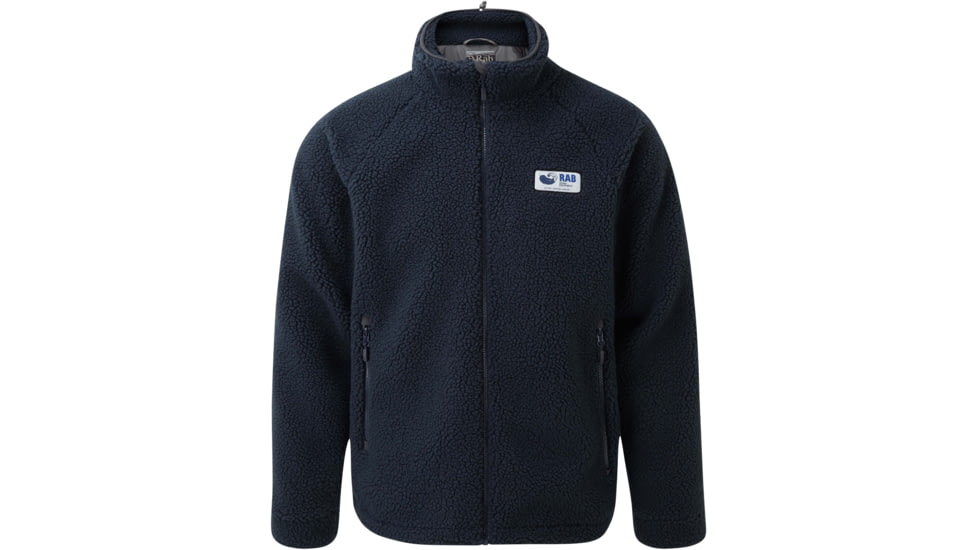 Rab Original Pile Jacket - Men's, Deep Ink, Extra Small, QFC-24-DI-XS