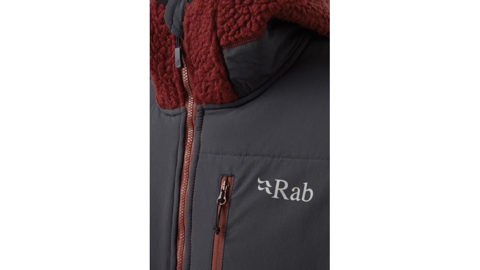 Rab Outpost Jacket - Mens, Oxblood Red, Large, QFB-31-OR-L