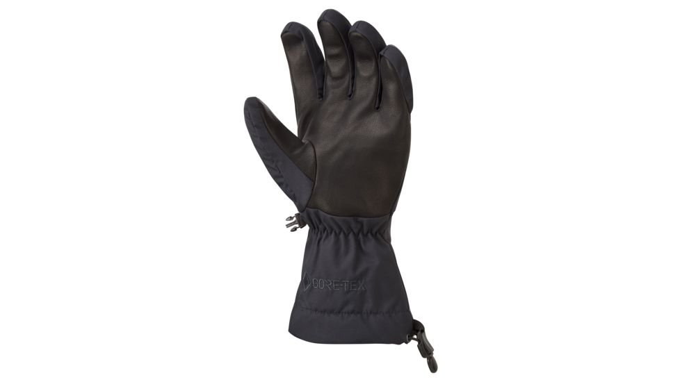 Rab Pinnacle GTX Glove - Unisex, Black, Small, QAH-68-BL-S