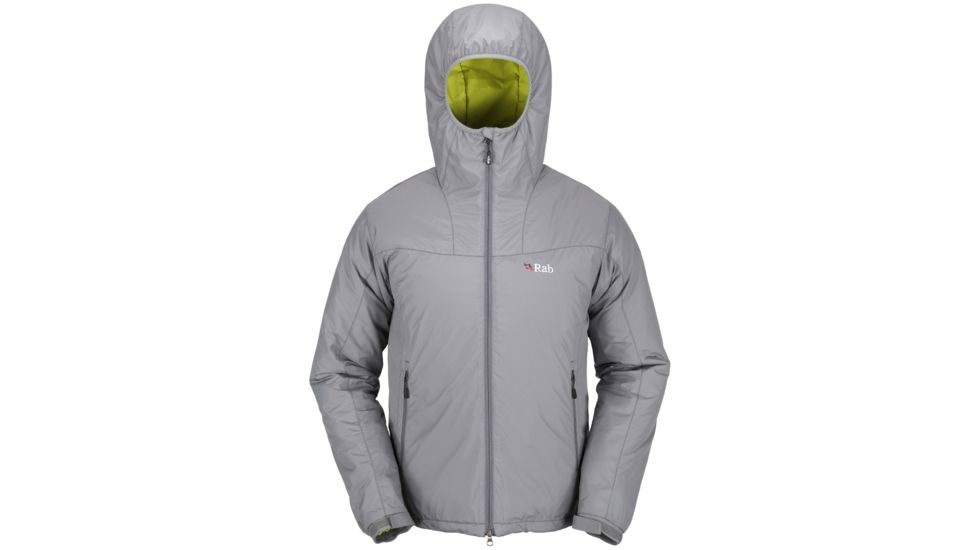 Rab Plasma Hoodie - Mens-Smoke-Large