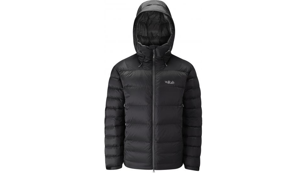 Rab Positron Jacket - Mens, Black/ Zinc, 2X Large, QDN-49-BL-XXL