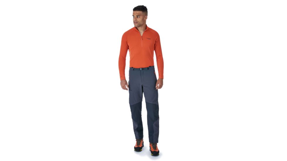 Rab Power Grid Pull-On - Mens, Firecracker/Firecracker, Medium, QFE-74-FC-M