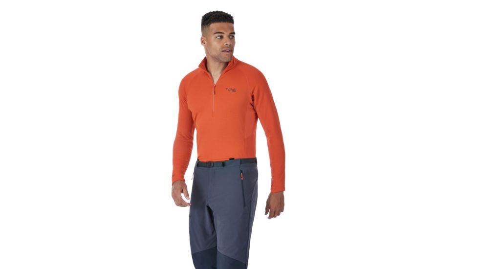 Rab Power Grid Pull-On - Mens, Firecracker/Firecracker, Medium, QFE-74-FC-M