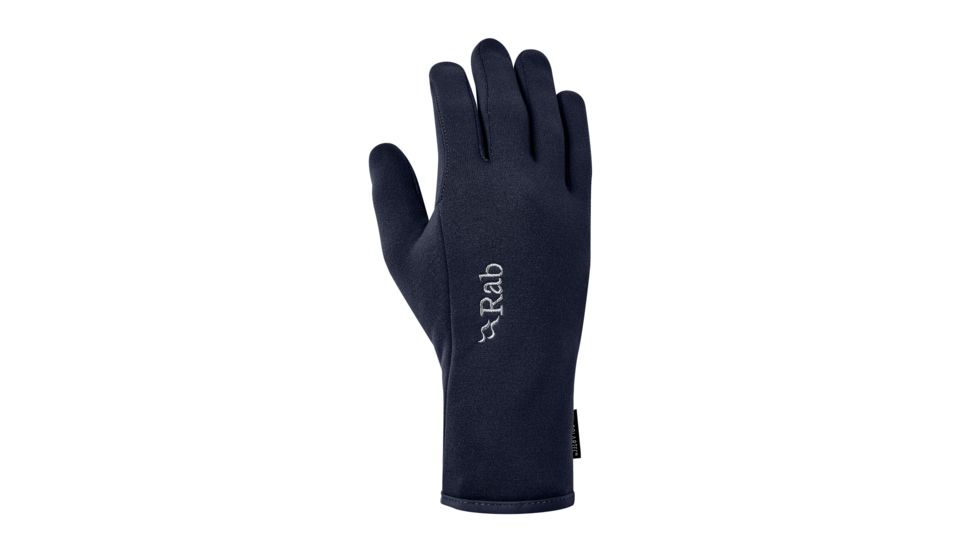 Rab Power Stretch Contact Glove - Men's, Deep Ink, Small, QAH-55-DI-S