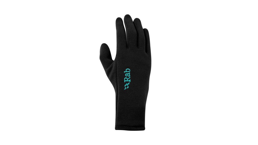 Rab Power Stretch Contact Grip Glove - Women's, Black, Extra Large, QAH-54-BL-XL