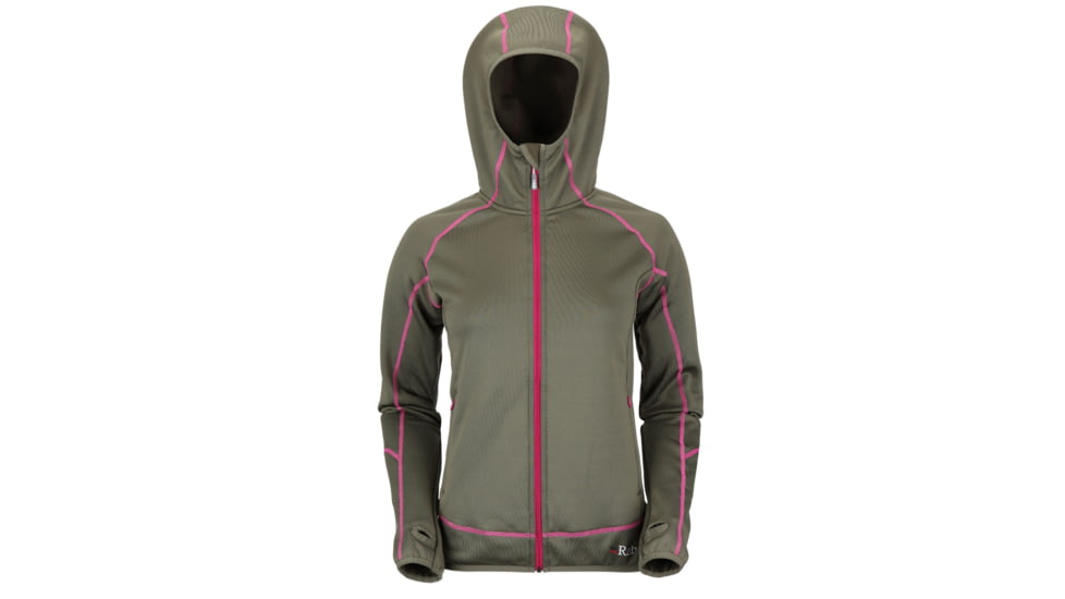 Rab Power Stretch Hoodie - Women's-Camo-X-Large-16