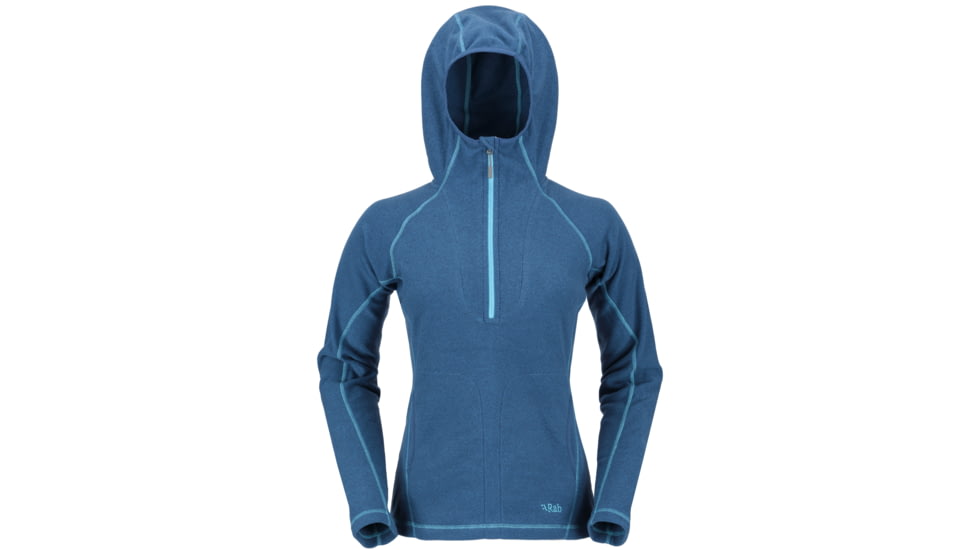 Rab Power Stretch Hoodie - Womens-Ink-Medium