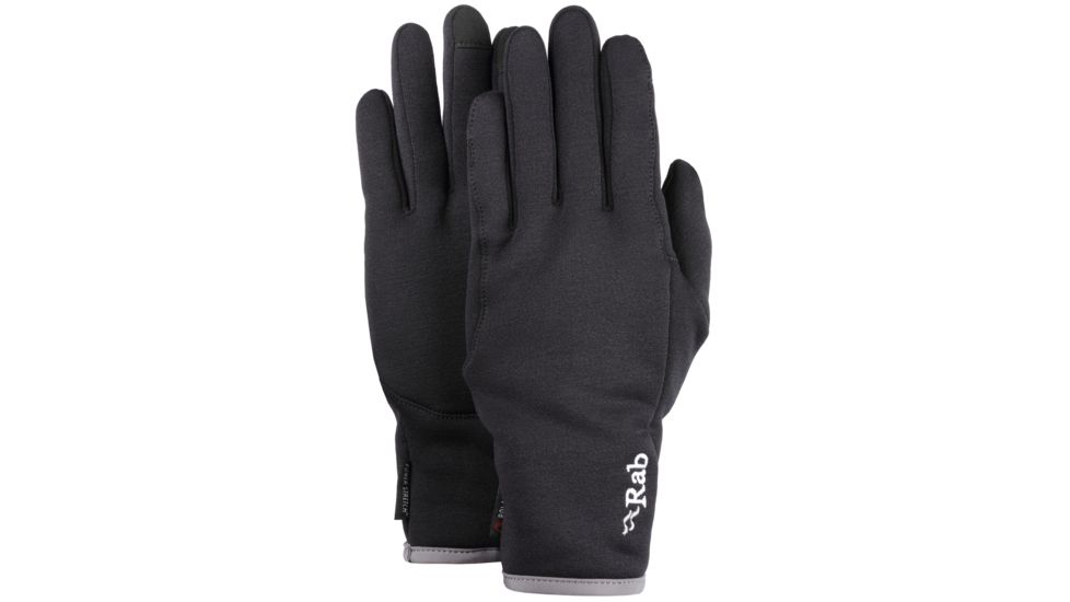 Rab Power Stretch Pro Contact Glove - Men's-Black-Large
