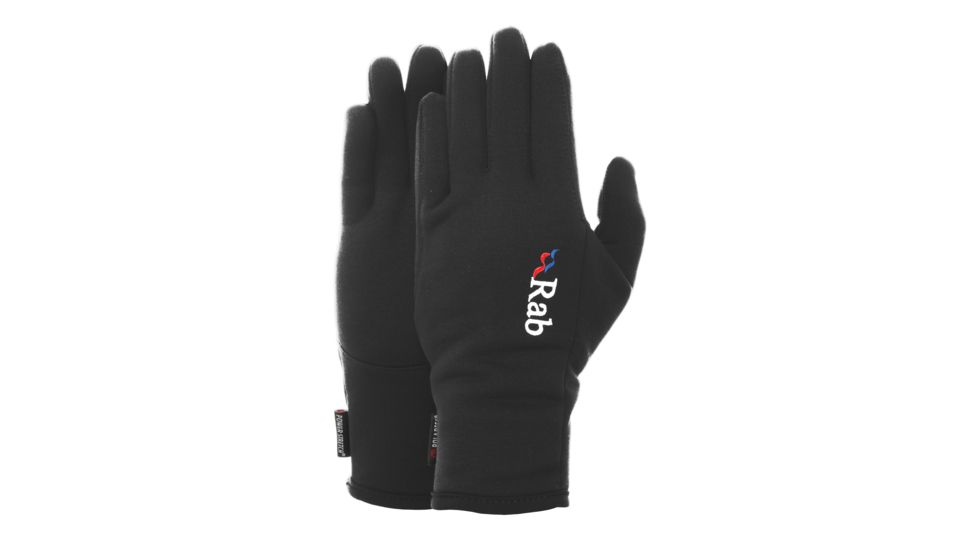 Rab Power Stretch Pro Glove - Mens-Black-X-Small