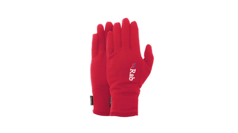 Rab Power Stretch Pro Glove - Men's, Charge, Medium, QAG-48-CG-M
