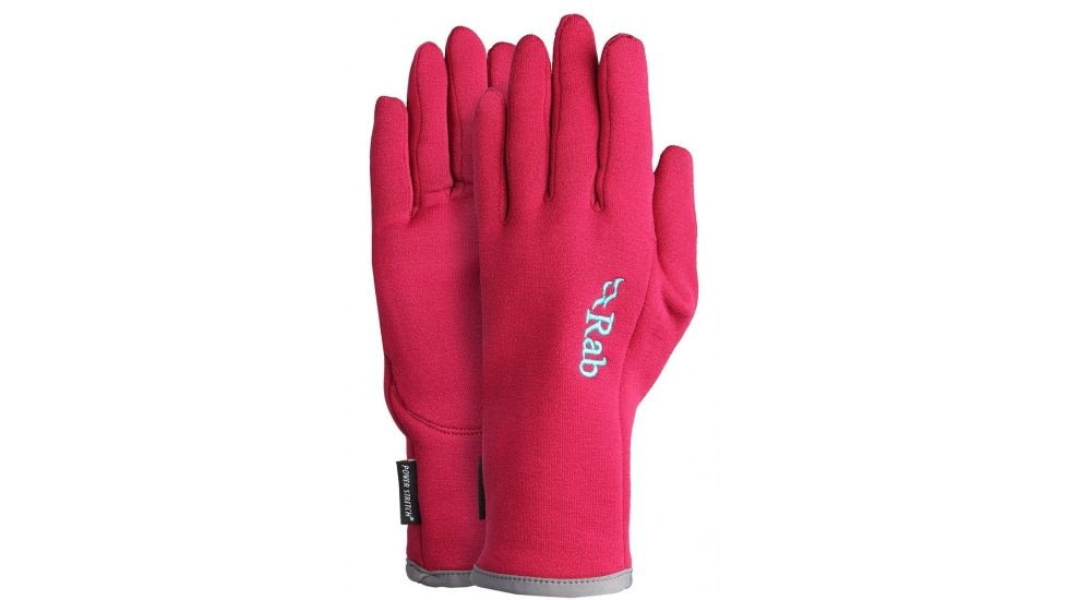 Rab Power Stretch Pro Glove - Women's, Anemone, Extra Large, QAG-65-AN-XL