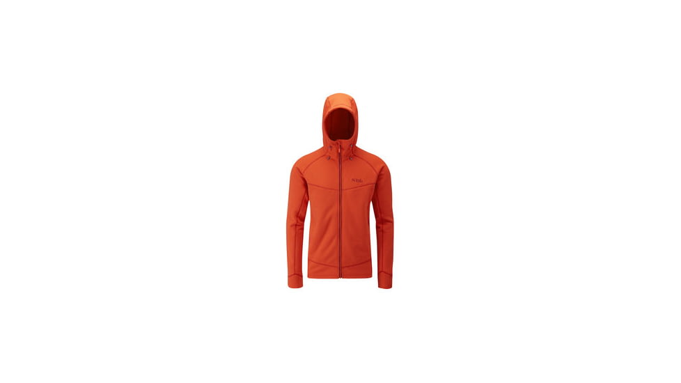 Rab Power Stretch Pro Hoody - Men's-Oxide-Large