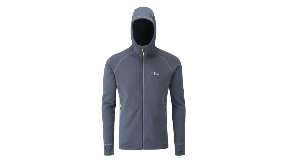 Rab Power Stretch Pro Jacket - Mens, Beluga, 2XL, QFA-93-BE-XXL