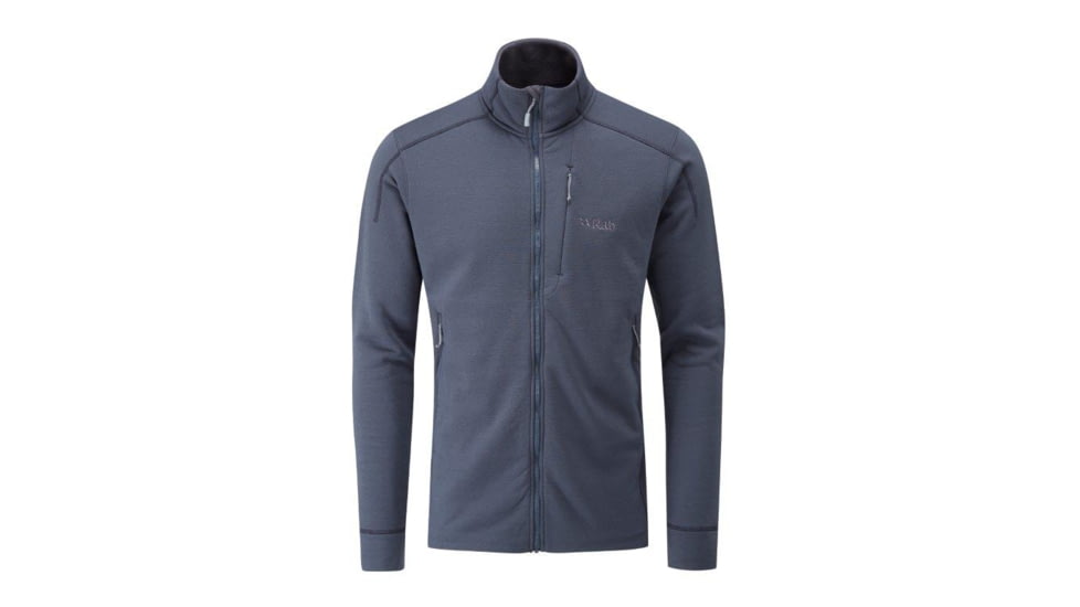 Rab Power Wool Jacket - Men's-Beluga/Beluga-X-Large