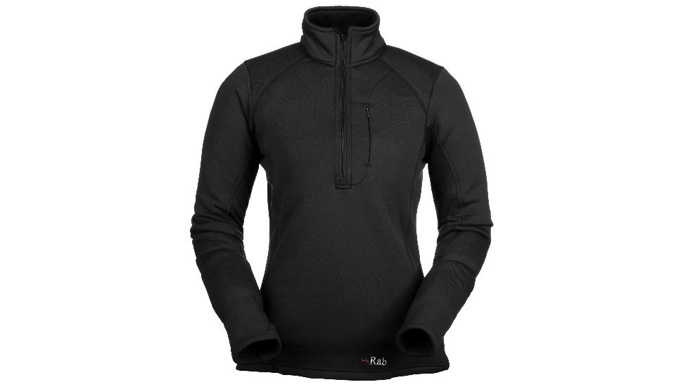Rab PS Zip Top - Women's-Black-Medium-12
