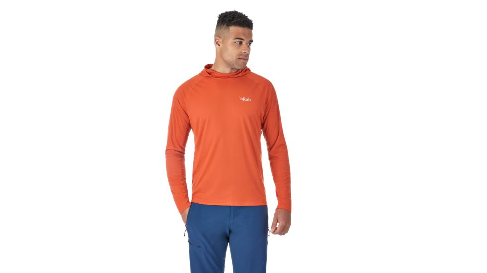 Rab Pulse Hoody - Mens, Firecracker, Medium, QBU-75-FC-M