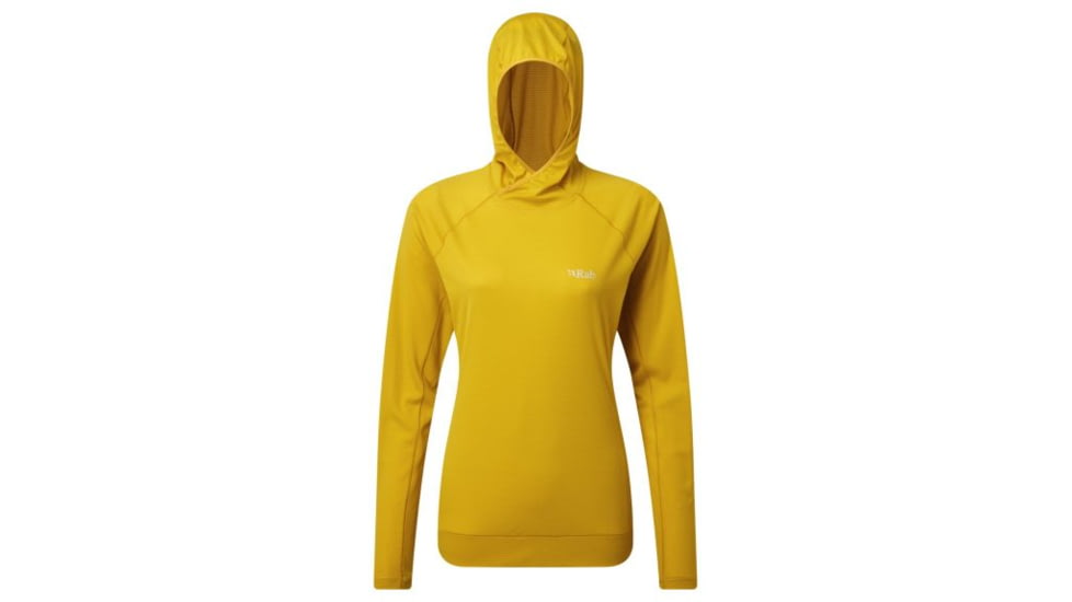 Rab Pulse Hoody - Womens, Sulphur, 16, QBU-76-SU-16