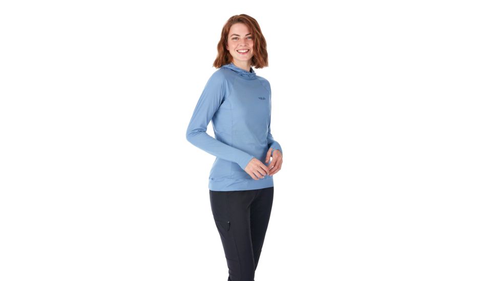 Rab Pulse Hoody - Womens, Thistle, 14, QBU-76-TH-14