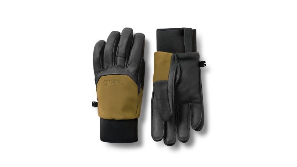 Rab Analyst Windstopper Gloves - Unisex, Oak, Large, QAJ-79-OAK-LRG