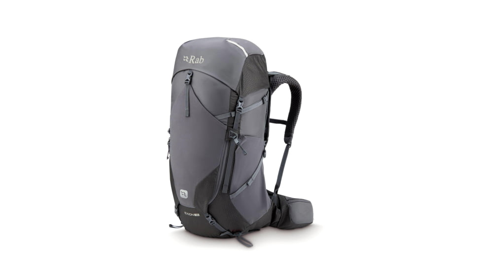 Rab Exion 48 Backpack, Anthracite/Graphene, Medium/Large, QAP-75-AGR-MLG