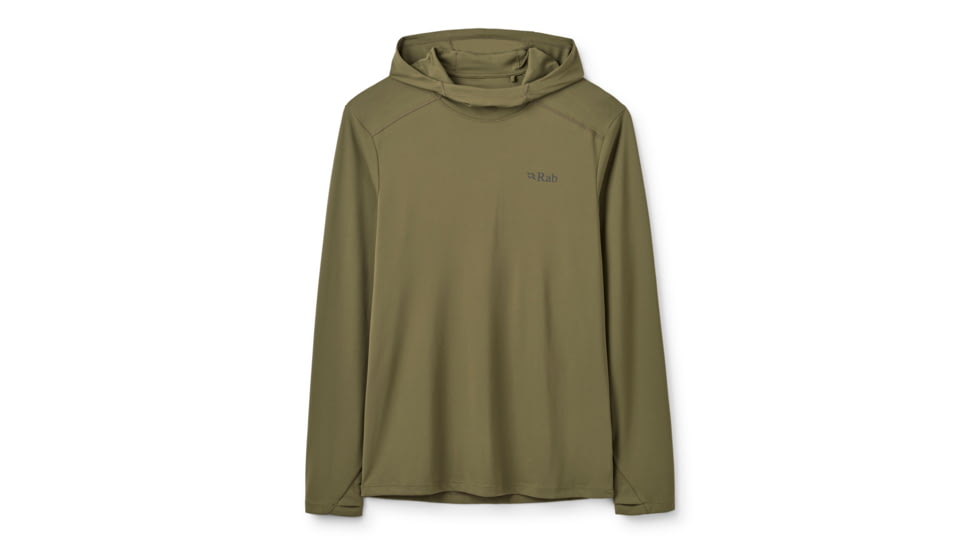 Rab Force Hoody - Men's, Olive, Medium, QCC-20-OLV-MED