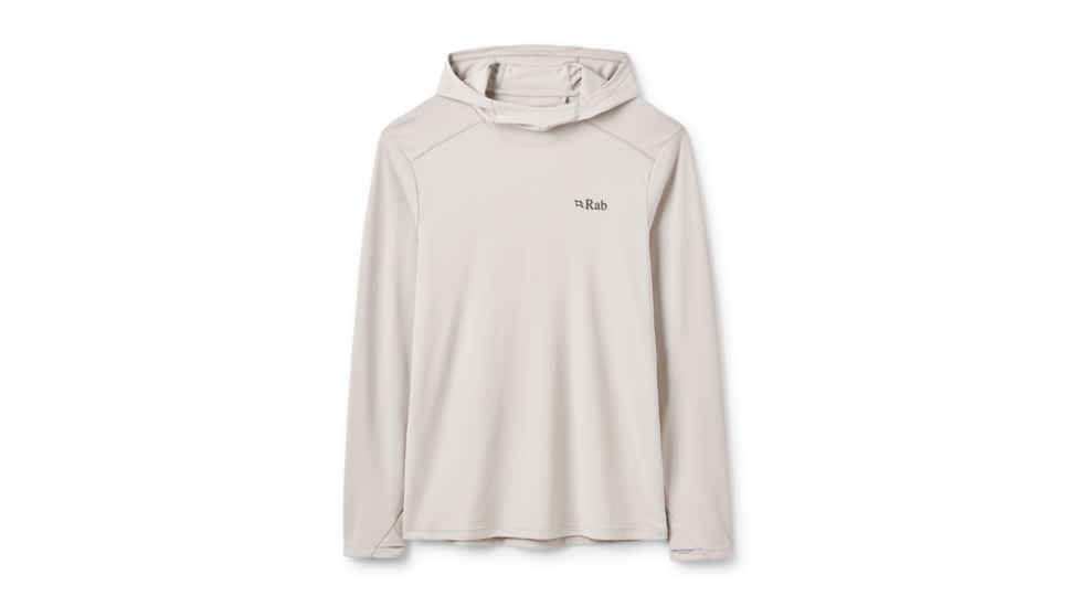Rab Force Hoody - Men's, Pebble, Large, QCC-20-PBE-LRG