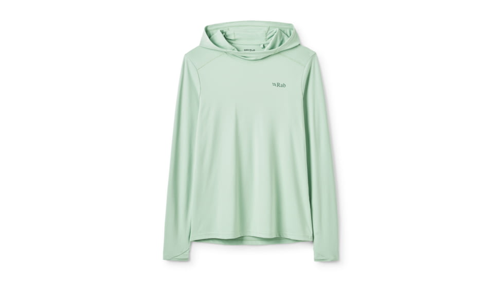 Rab Force Hoody - Women's, Fig Green, 12/Medium, QCC-21-FGR-12