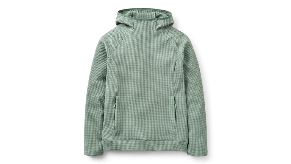 Rab Hepton Pullover Hoody - Women's, Dark Fig Green, 12/Medium, QFG-89-DFG-12