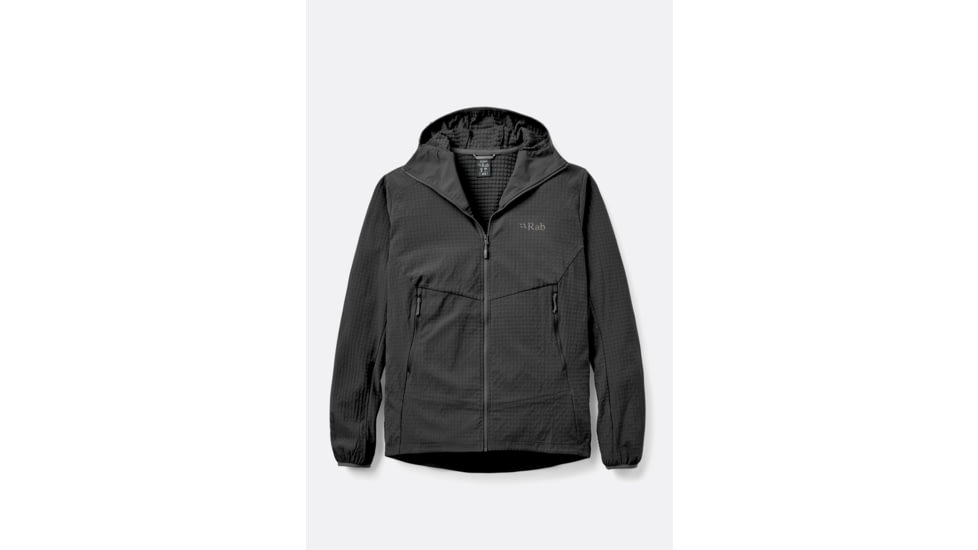 Rab Quantra Pro Hoody - Man's, Black, Medium, QWS-86-BLK-MED