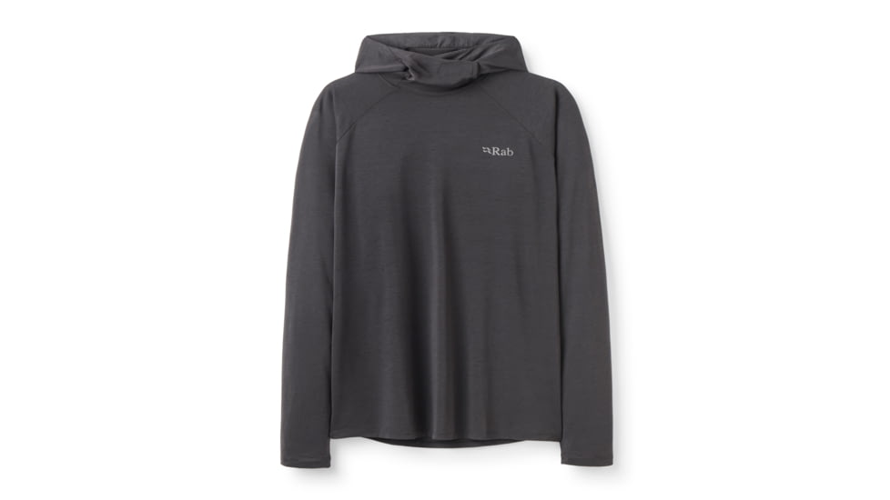 Rab Rivelin Hoody - Men's, Black, Extra Large, QFG-43-BLK-XLG