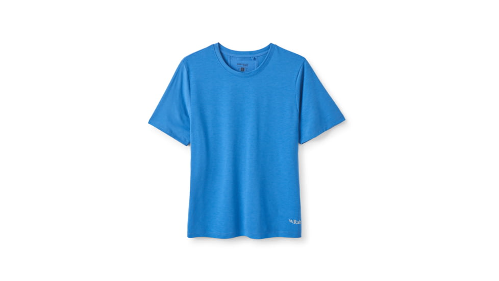 Rab Rivelin Tee - Women's, Dark Bluebird, 10/Small, QCC-37-DBL-10