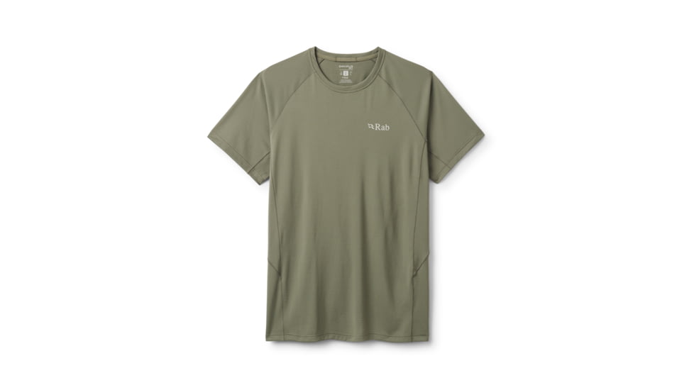 Rab Sonic Tee - Men's, Light Khaki, Extra Large, QCC-55-LKH-XLG