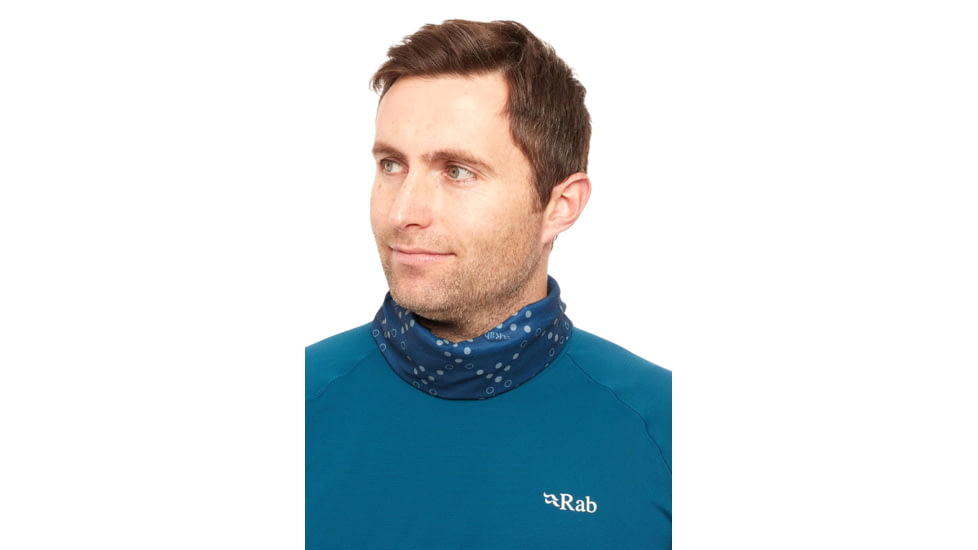 Rab Tube Neck Gaiter, Blueprint, 0, QAA-49-BP