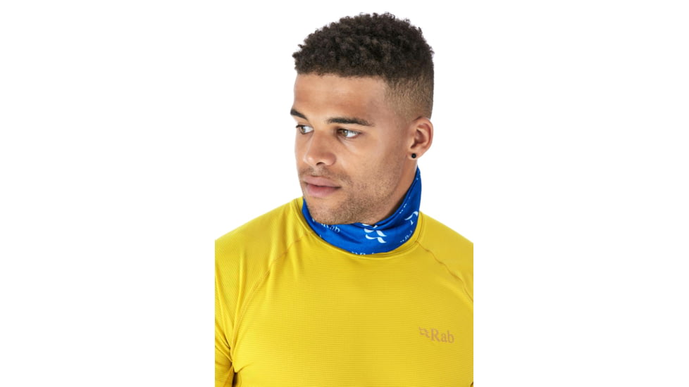 Rab Neck Gaiter, Electric, One Size, QAA-49-EL