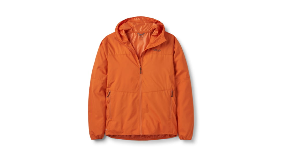 Rab Windgather Hooded Jacket - Men's, Dark Melba, Extra Large, QWS-84-DKM-XLG