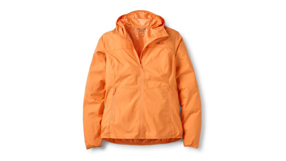 Rab Windgather Hooded Jacket - Women's, Melba, 10/Small, QWS-85-MBA-10
