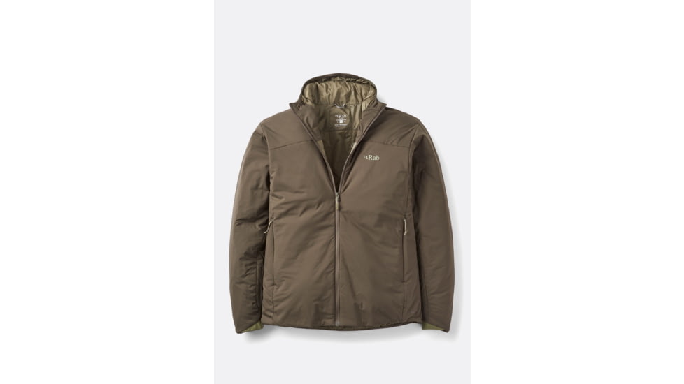 Rab Xenair Alpine Light Jacket - Man's, Dark Army, Extra Large, QIP-17-DAY-XLG