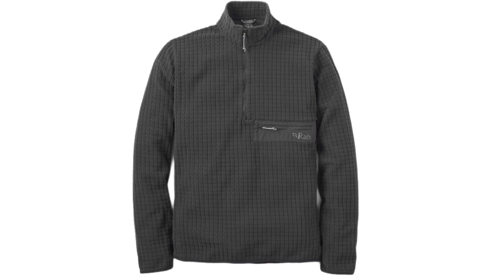 Rab Ramshaw Pull-On Jacket - Men's, Black, Extra Large, QFG-76-BLK-XLG