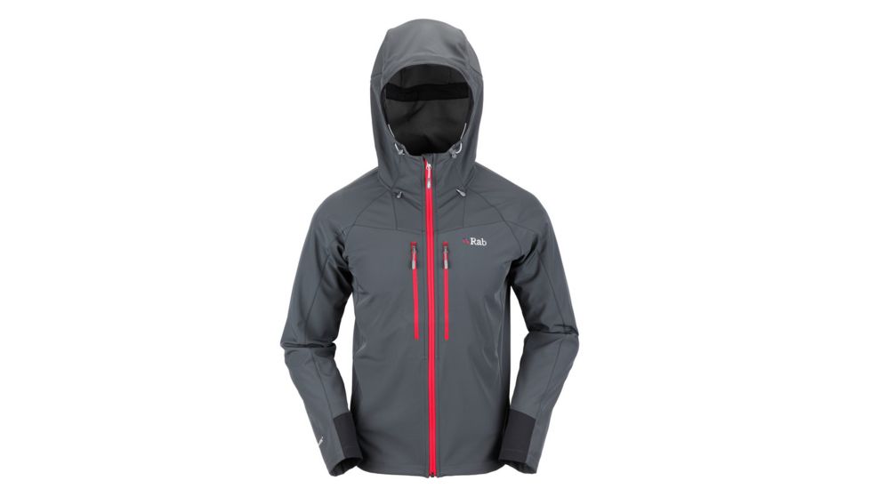 DEMO, Rab Mens Revolver Jacket, Grey, Large, QFT-03-GY-L-DEMO