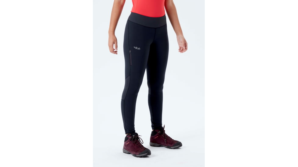 Rab Rhombic Tights - Womens, Black, Medium, QFU-71-BL-12