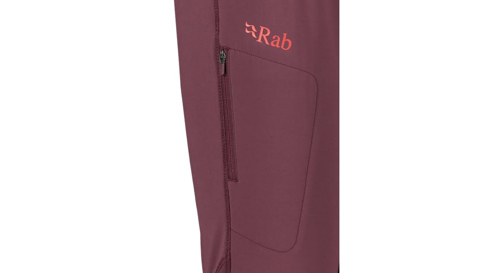 Rab Rhombic Tights - Womens, Deep Heather, Large, QFU-71-DEH-14