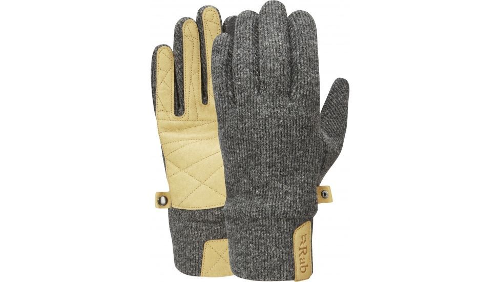 Rab Ridge Glove - Womens, Beluga, Large, QAH-22-BE-L